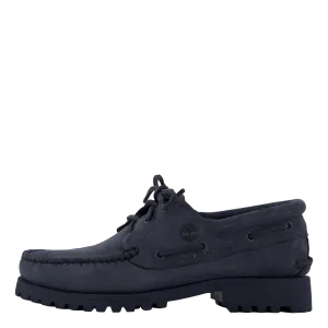 Timberland Authentic Boat Shoe Dark Blue Nubuck
