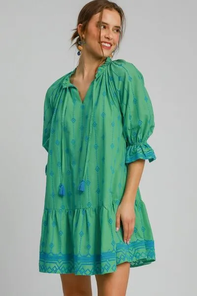Umgee Tassel Me Pretty Dress