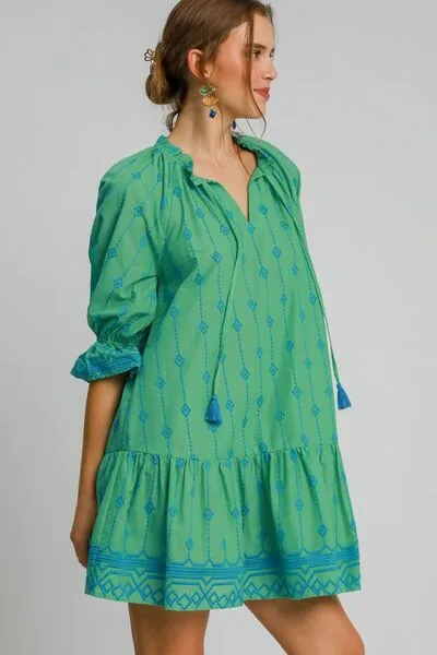 Umgee Tassel Me Pretty Dress