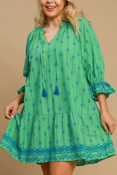 Umgee Tassel Me Pretty Dress