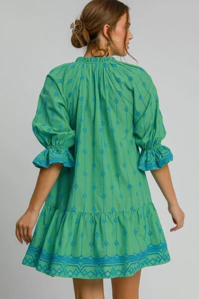 Umgee Tassel Me Pretty Dress