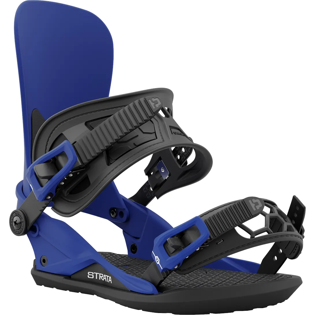 Union Strata Snowboard Bindings Mens Royal Blue