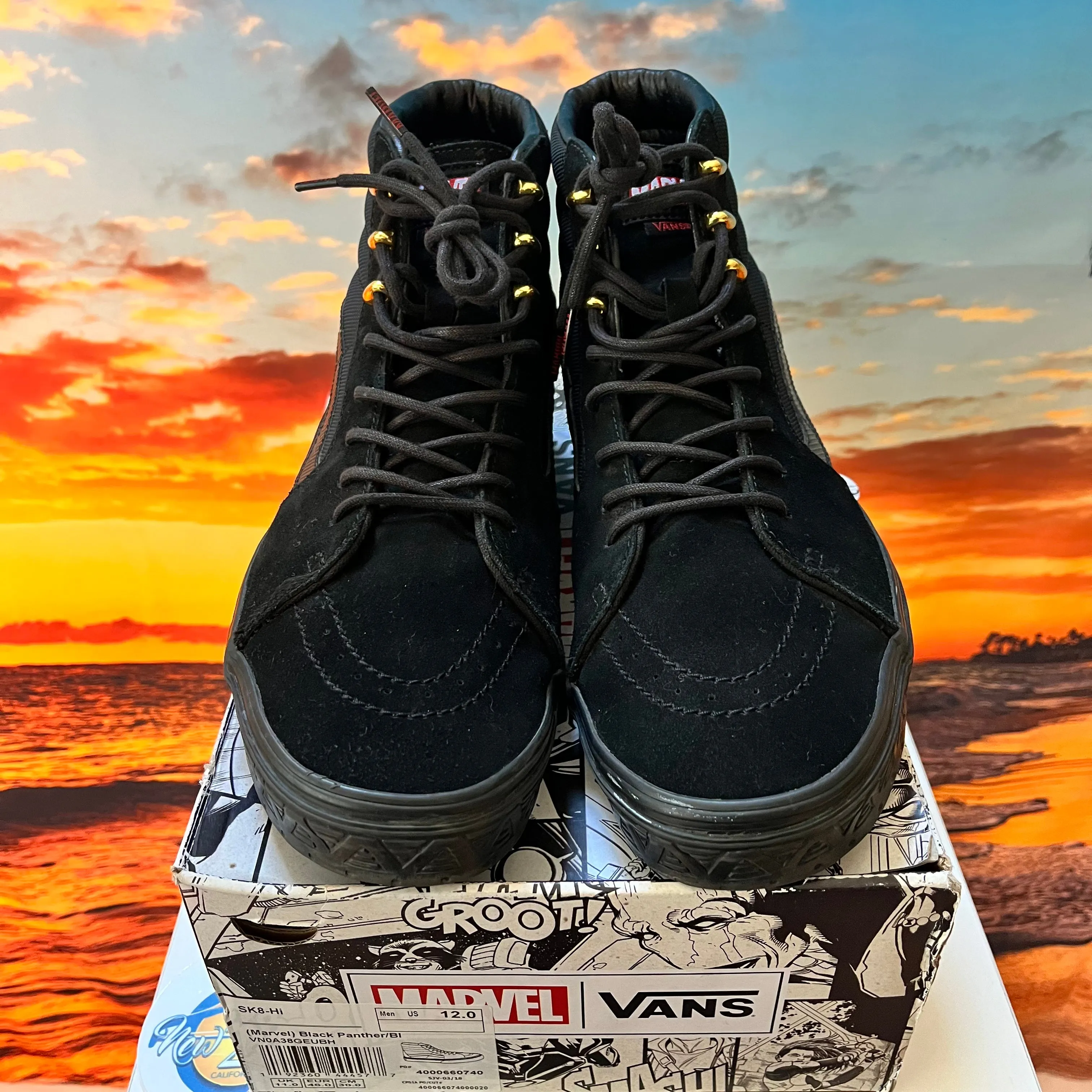 Vans Sk8-Hi Marvel Black Panther