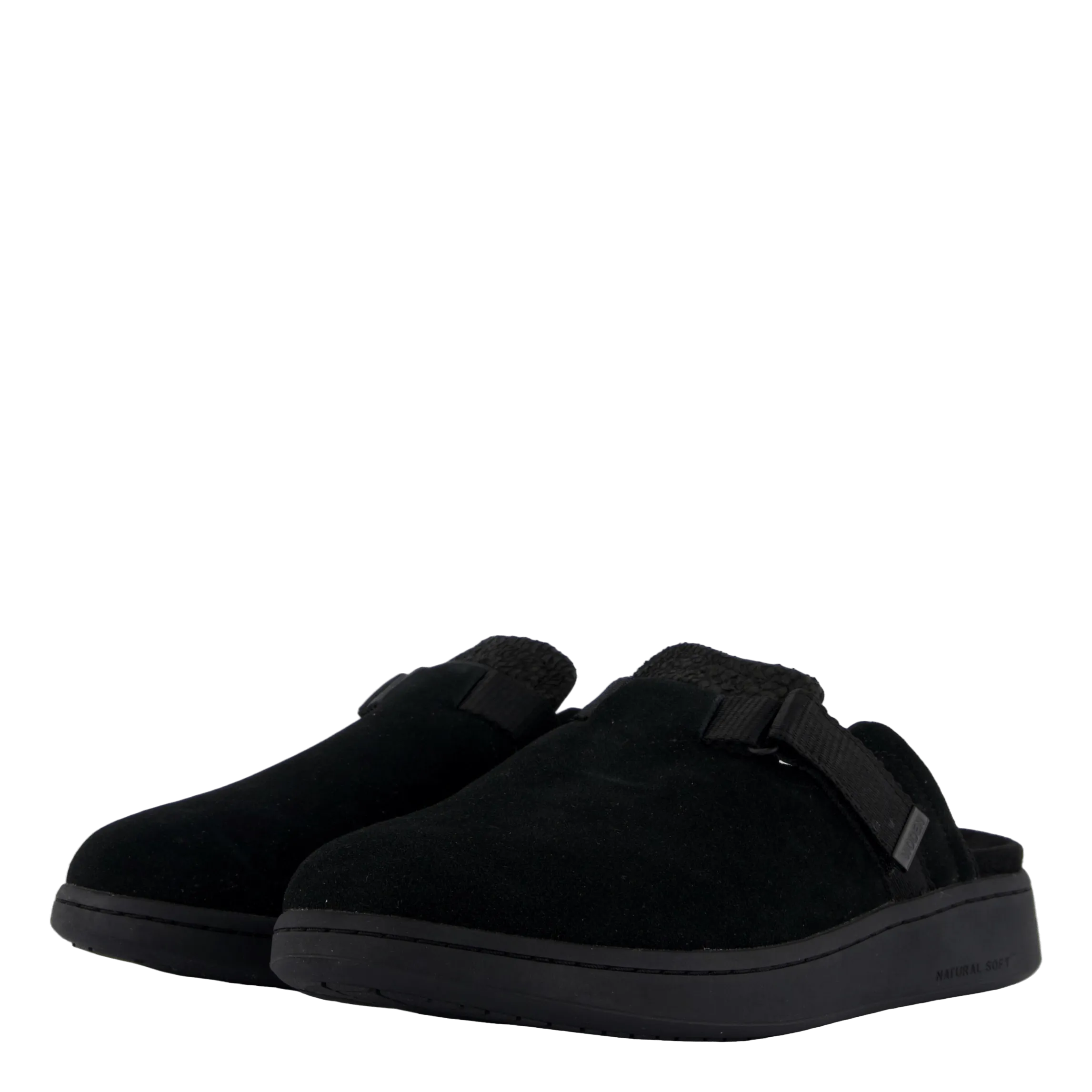 Vega Clog Suede Black