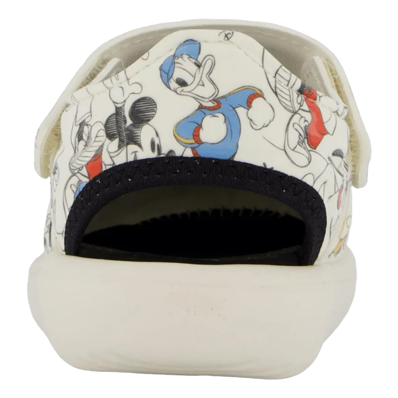 Water Sandal Mickey I Owhite/cblack/ftwwht