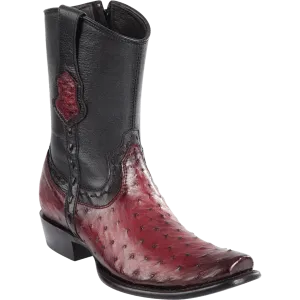 Wild West Botas de Avestruz Horma Dubai