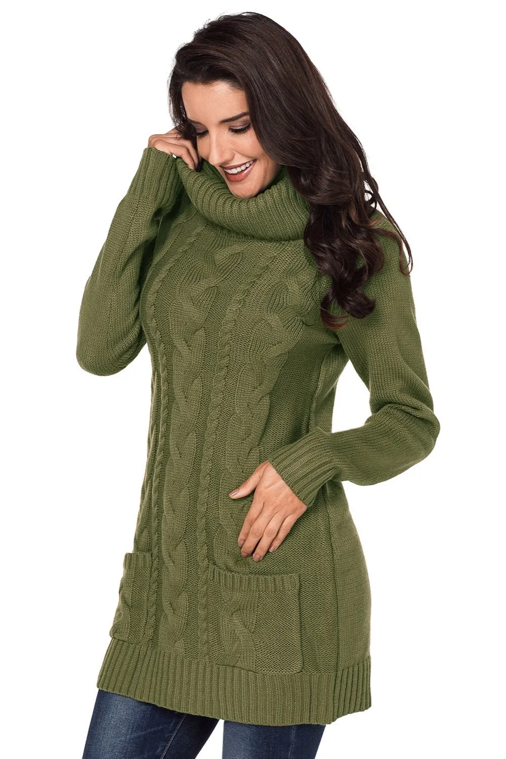 Winter Sweater Bodycon Dress