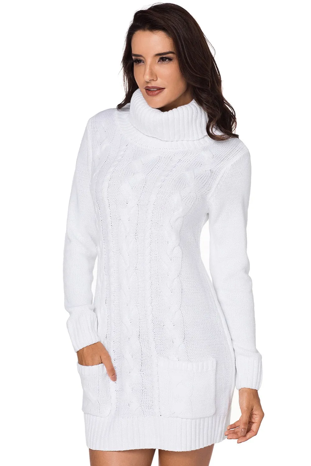 Winter Sweater Bodycon Dress