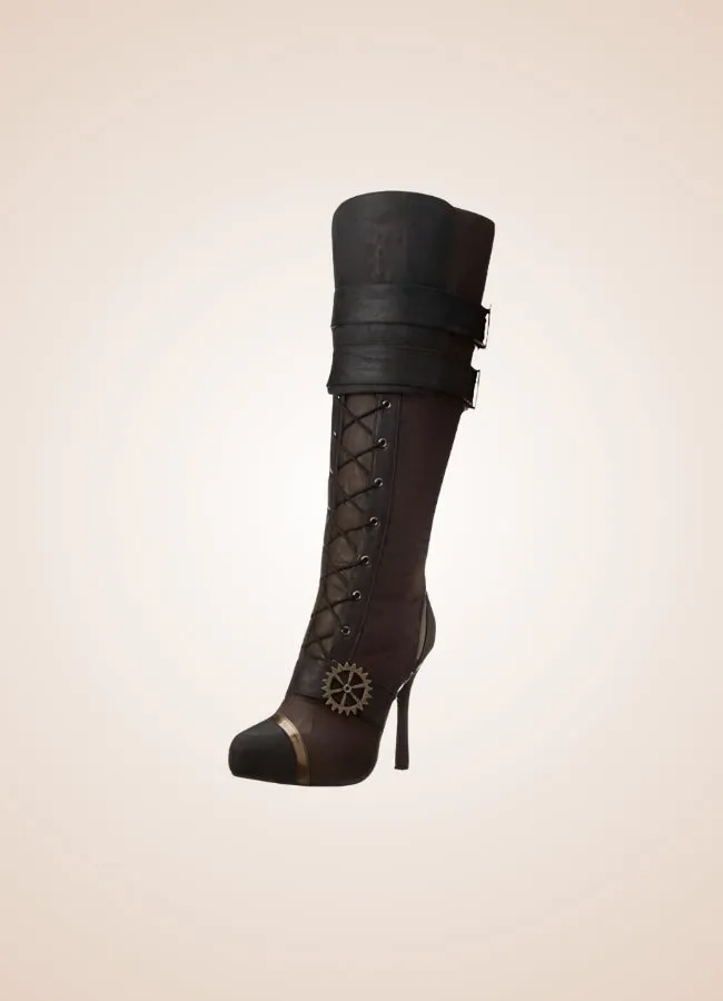 Women's Wild Western Steampunk Boots