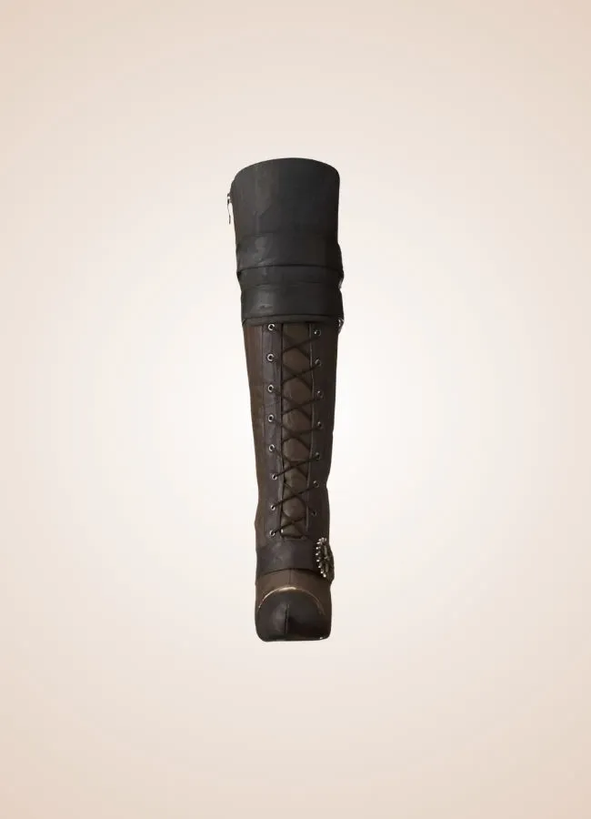 Women's Wild Western Steampunk Boots