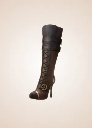 Women's Wild Western Steampunk Boots