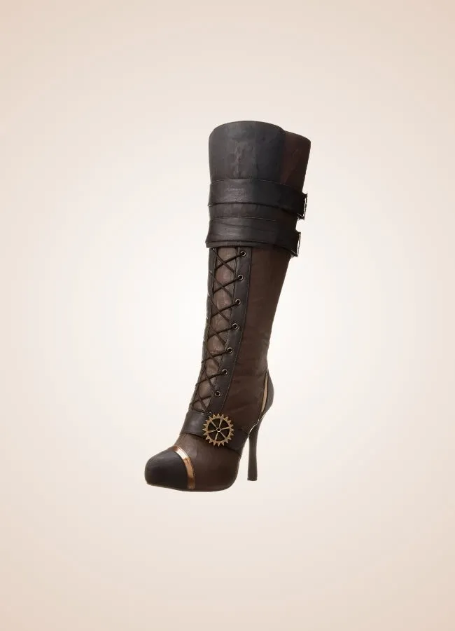 Women's Wild Western Steampunk Boots